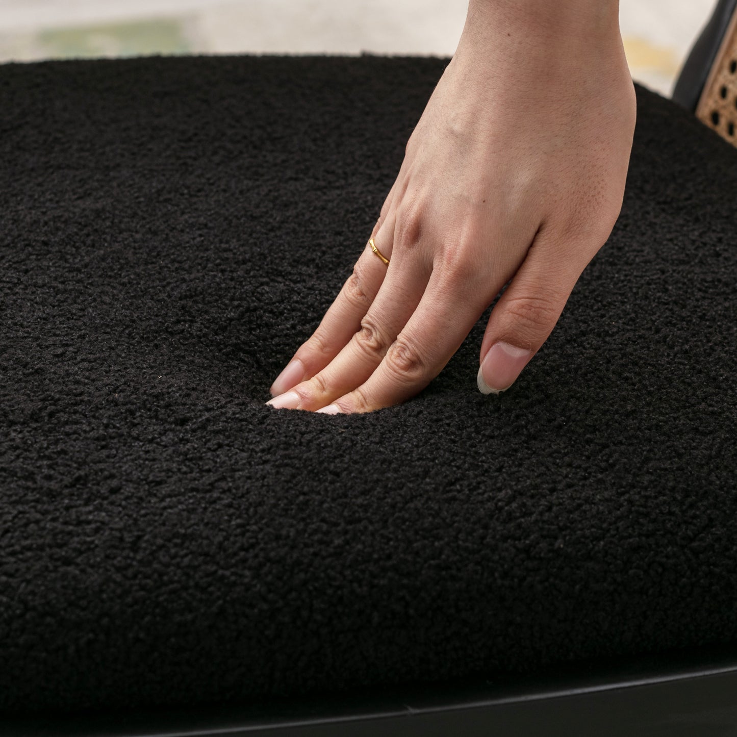 Salem Mid Century Modern Rattan Dining Chairs (set of 2)