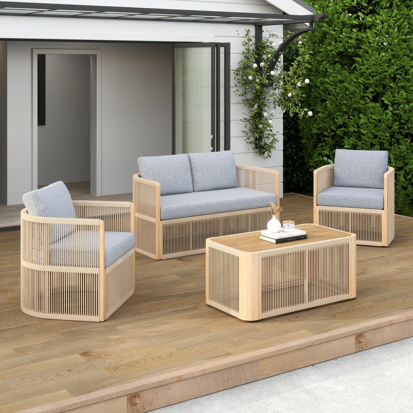 Bruce Outdoor Sofa Set
