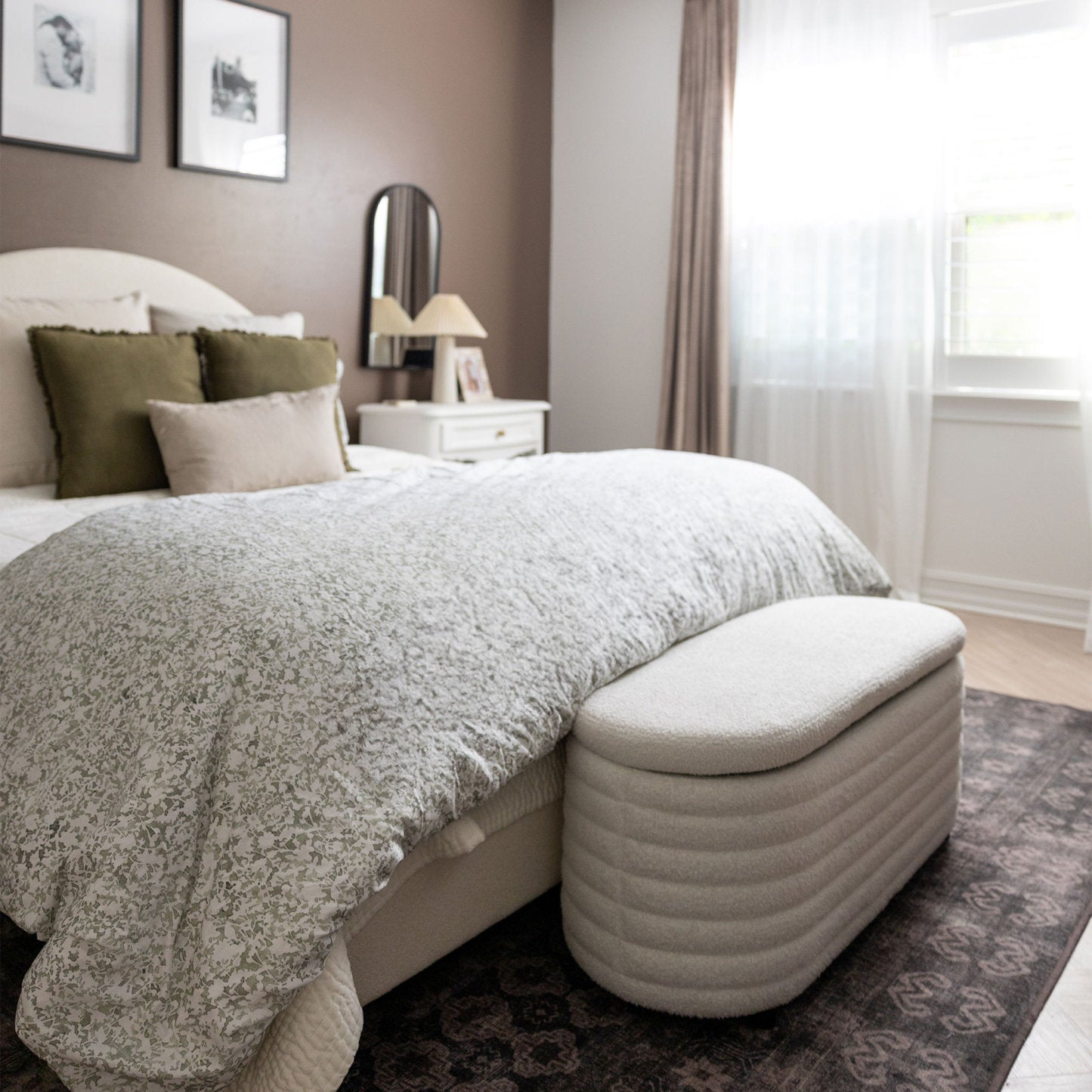 Teddy Storage Ottoman Bench