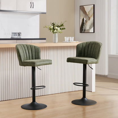 Cameo Adjustable Bar Stools (set of 2)