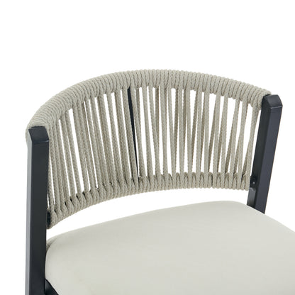 Lowel Outdoor Bar Table Set