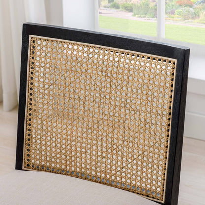 Weston Modern Cane Dining Chairs (set of 2)