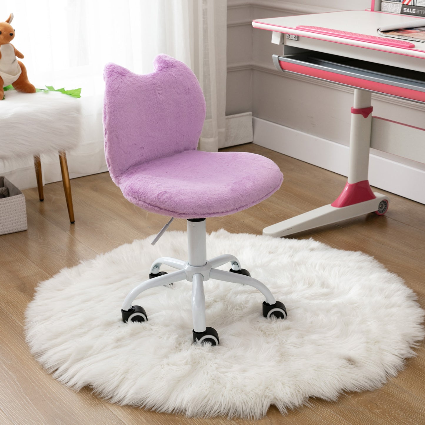 Cat Kids Desk Chair