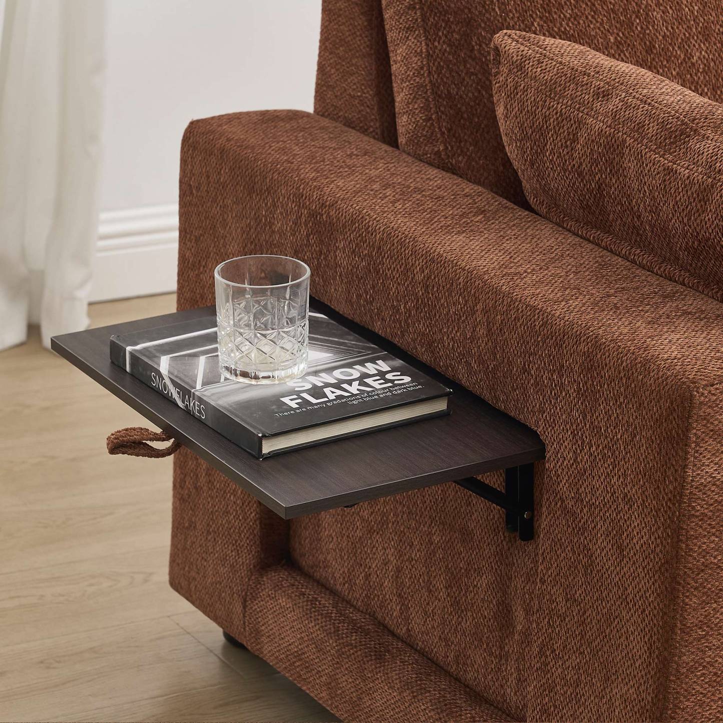 Levi Modern Reclining Sectional Sofa with Storage and Power Recliner