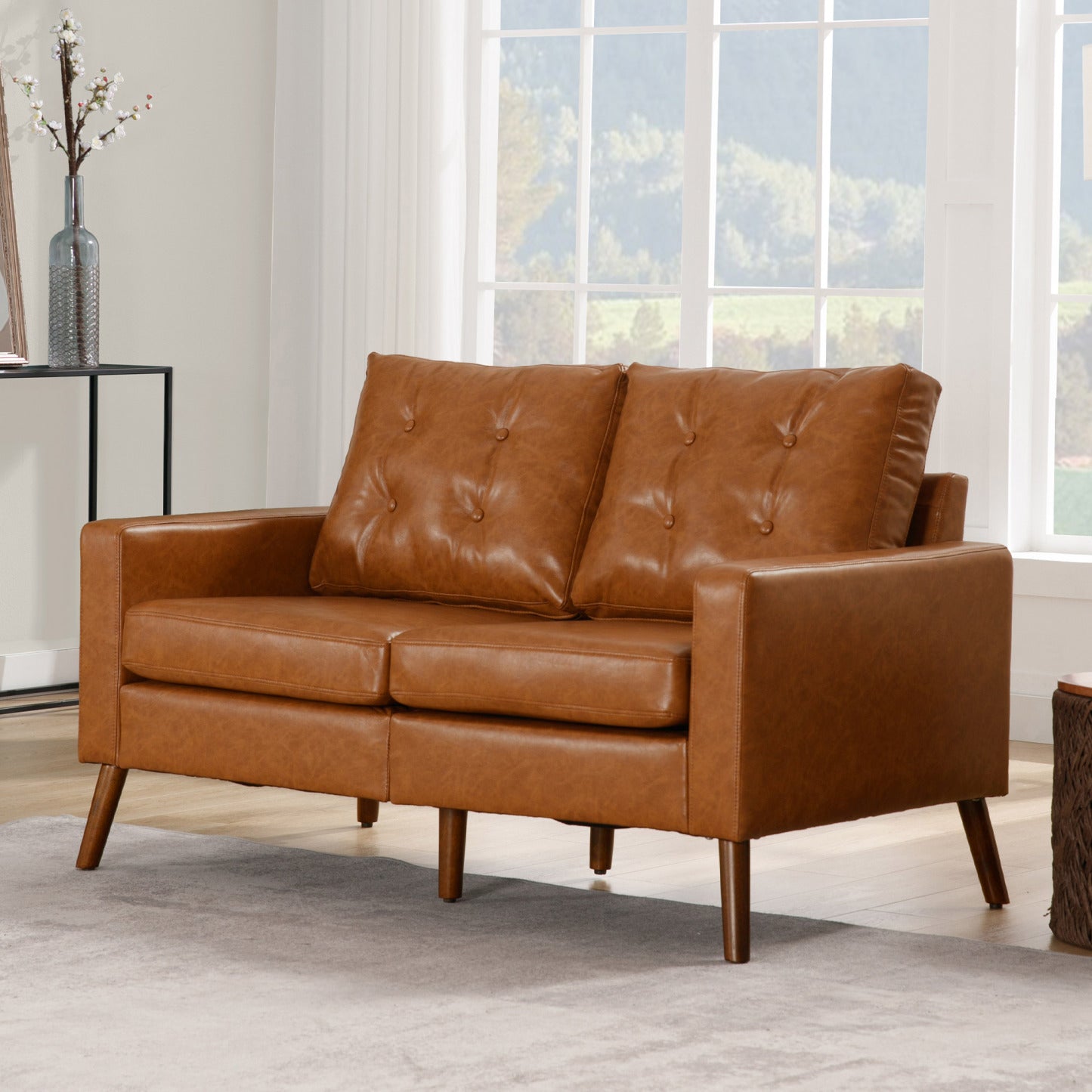 London Modern Comfort Sofa | 2-Seater Loveseat