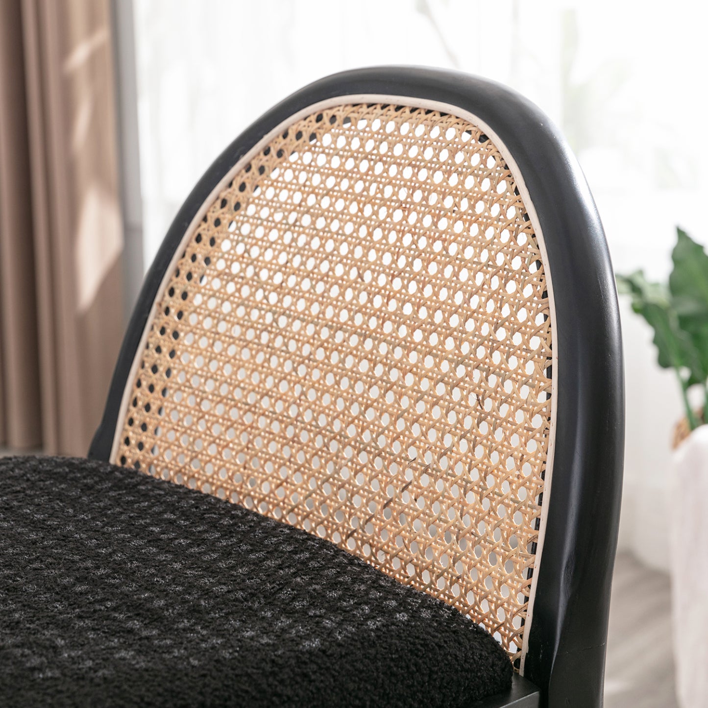 Salem Rattan Bar Stools (set of 2)