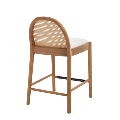 Salem Rattan Bar Stools (set of 2)