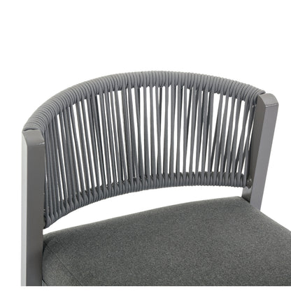 Lowel Outdoor Bar Table Set