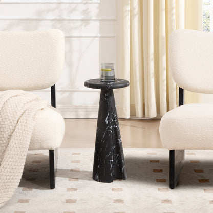 Lauren Cultured Marble Side Table