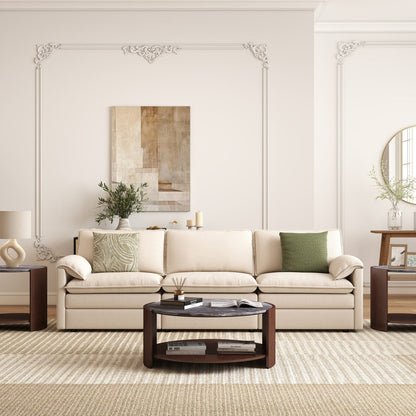 Gia Cultured Marble Coffee Table