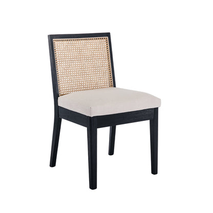 Weston Modern Cane Dining Chairs (set of 2)