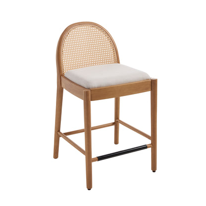 Salem Rattan Bar Stools (set of 2)