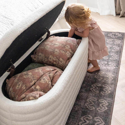 Teddy Storage Ottoman Bench