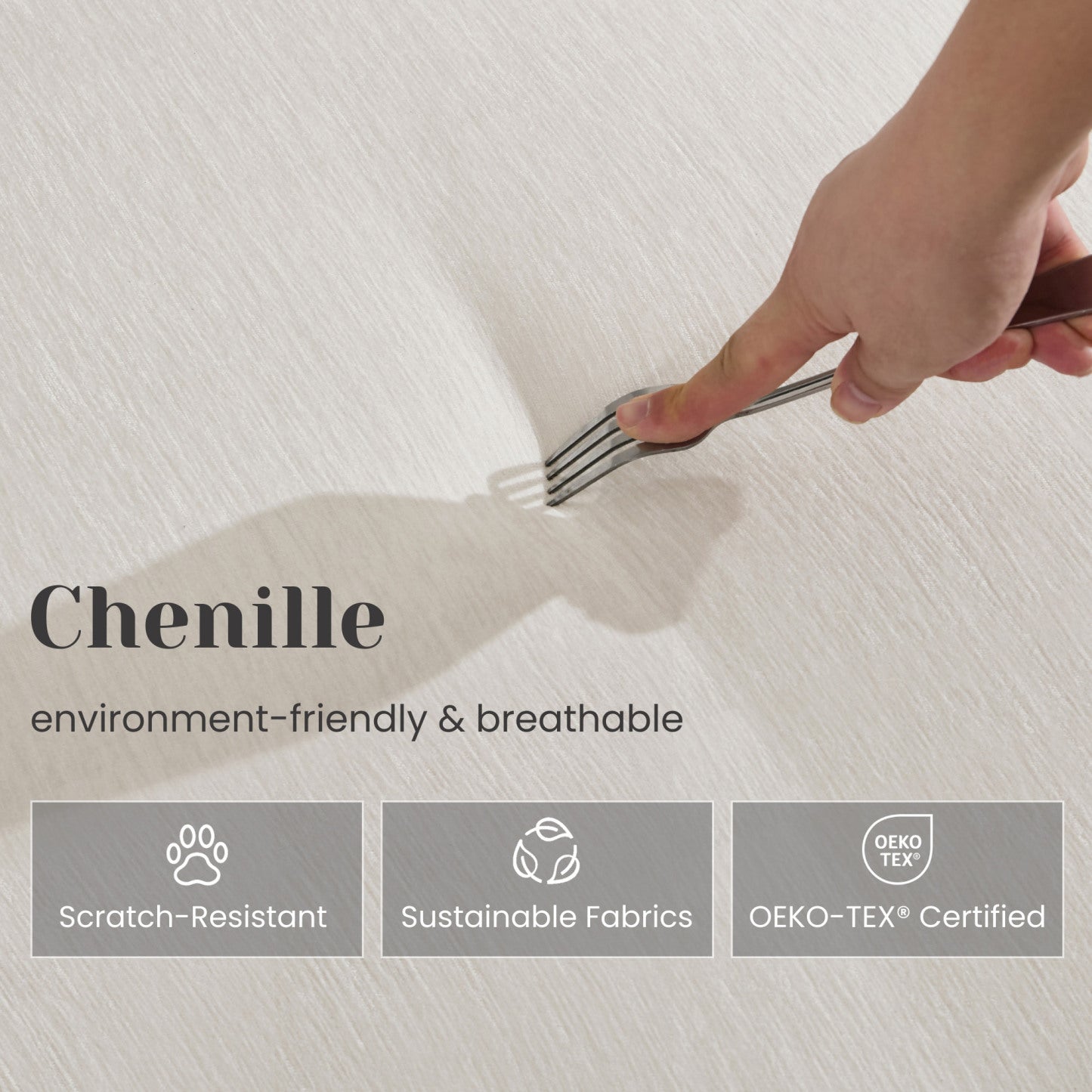 Leen Sectional Sofa - Modern White Sofa