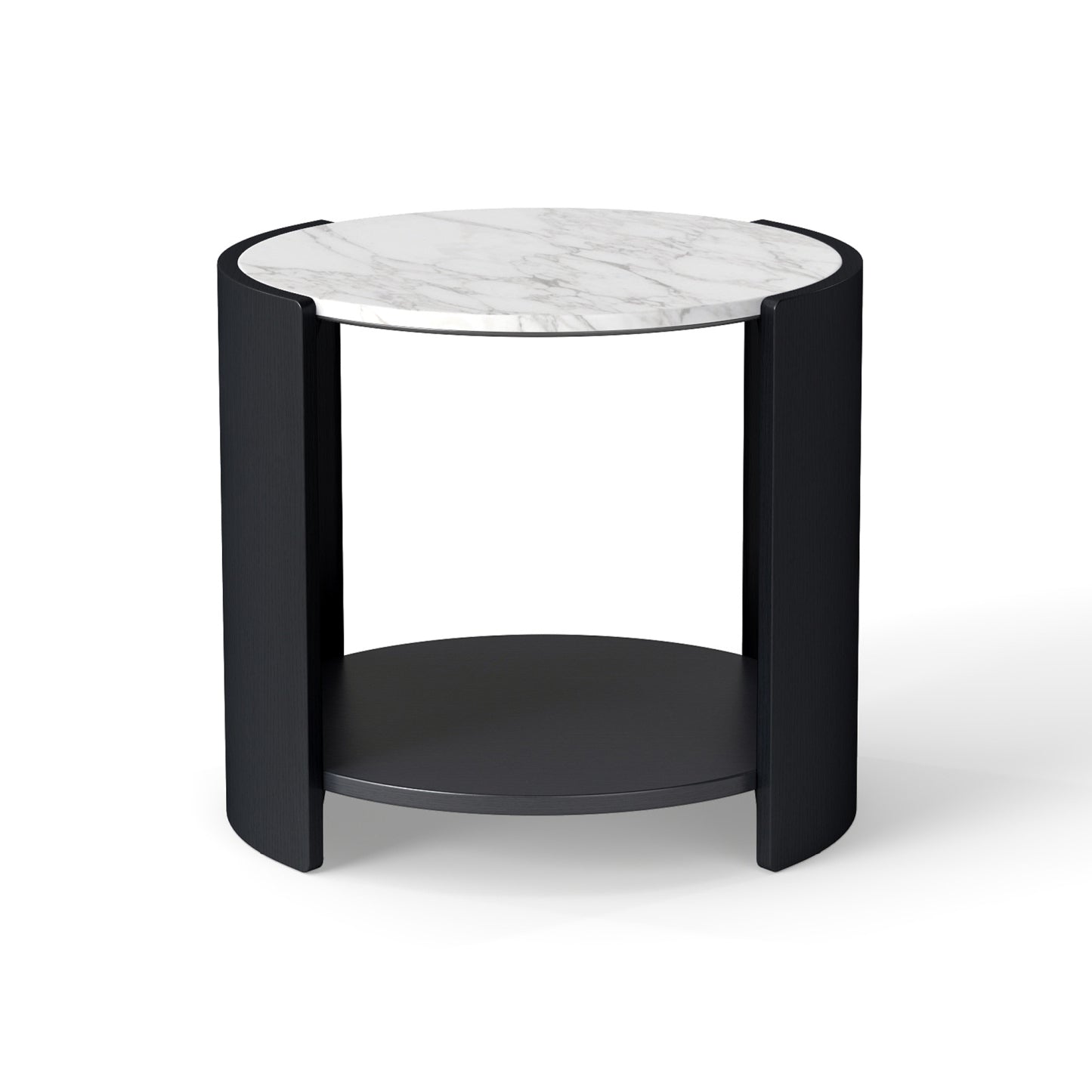 Gia Cultured Marble Side Table
