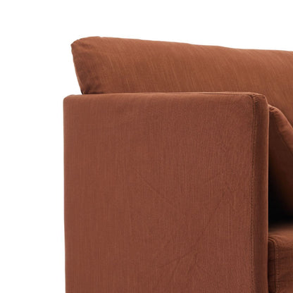 Dylan Modern Loveseat Sofa - Washable and Pet-Friendly