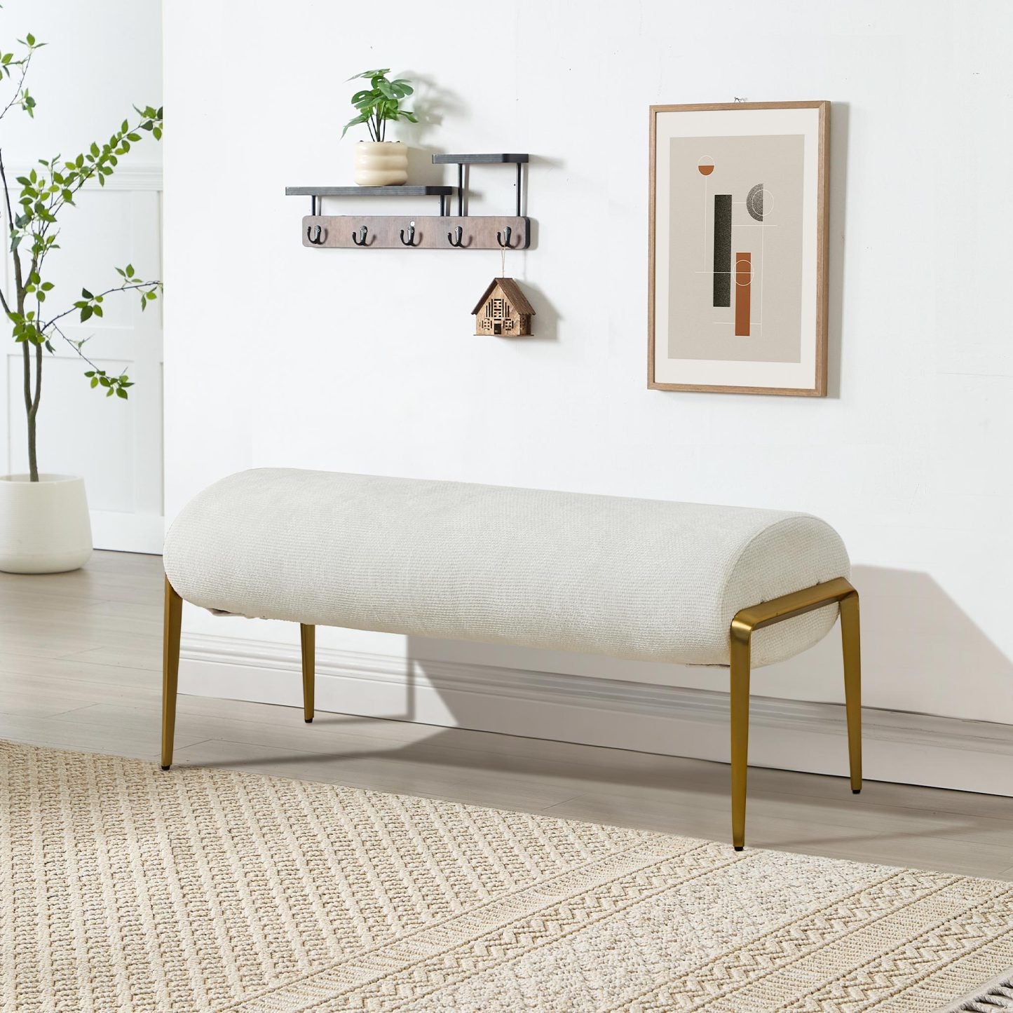 Berlin Chenille Bench