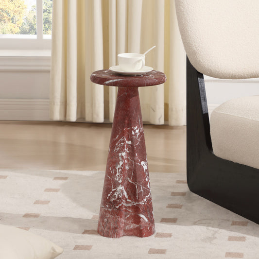 Lauren Cultured Marble Side Table