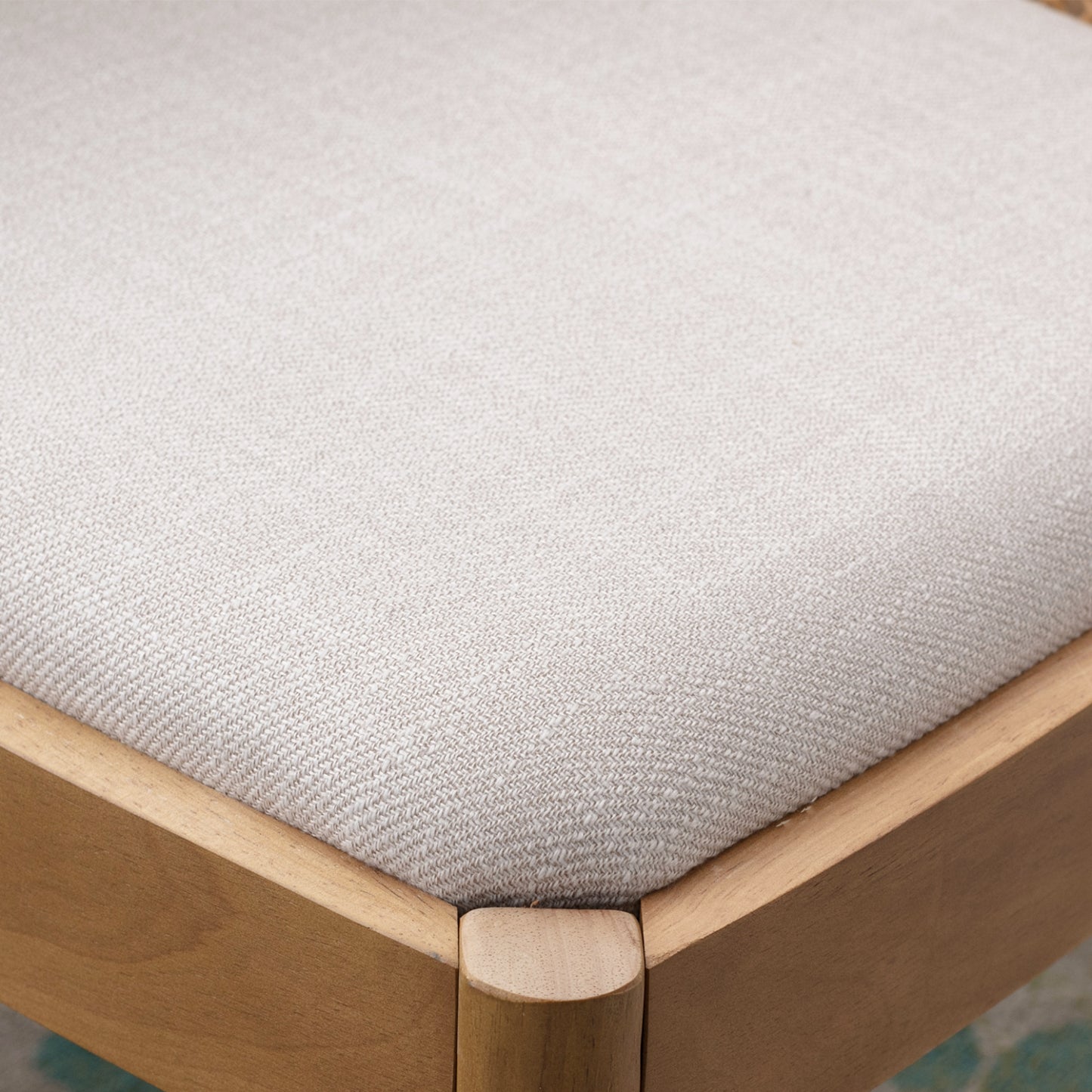 Salem Mid Century Modern Rattan Dining Chairs (set of 2)