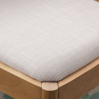 Salem Mid Century Modern Rattan Dining Chairs (set of 2)