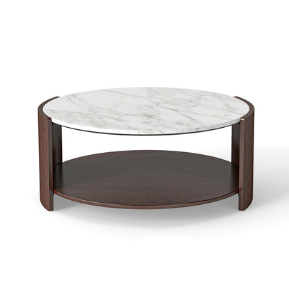 Gia Cultured Marble Coffee Table