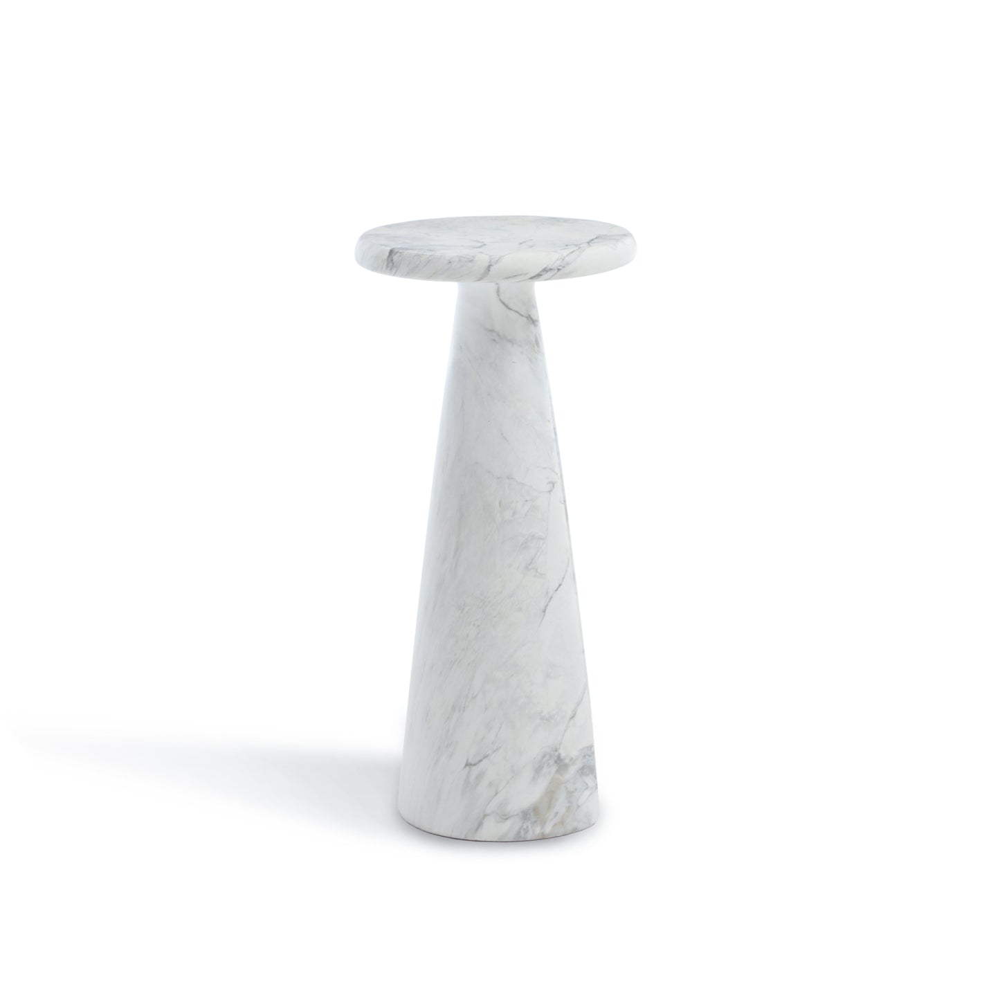 Lauren Cultured Marble Side Table