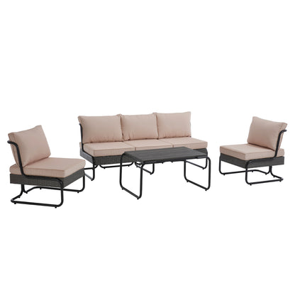 Brendan Outdoor 5 Seater Sofa Set