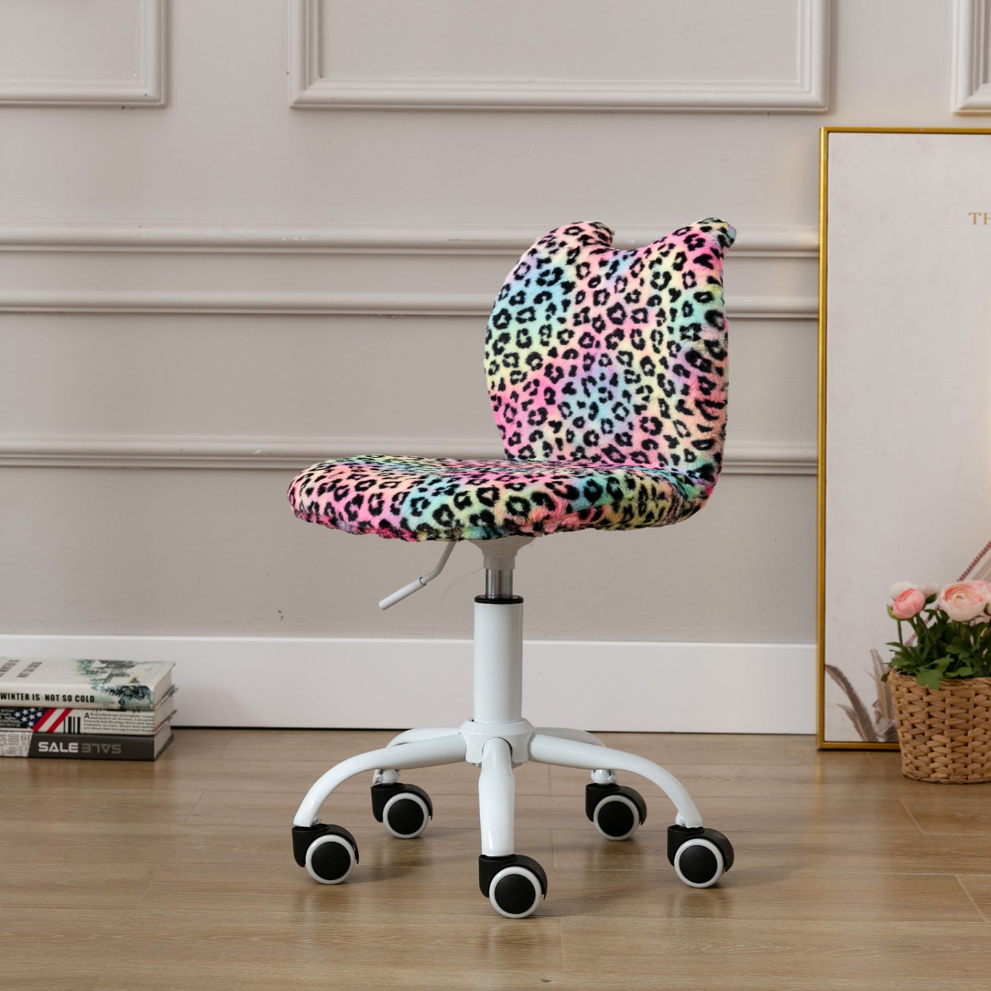 Cat Kids Desk Chair