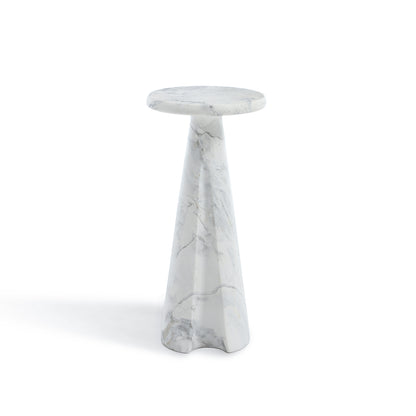 Lauren Cultured Marble Side Table
