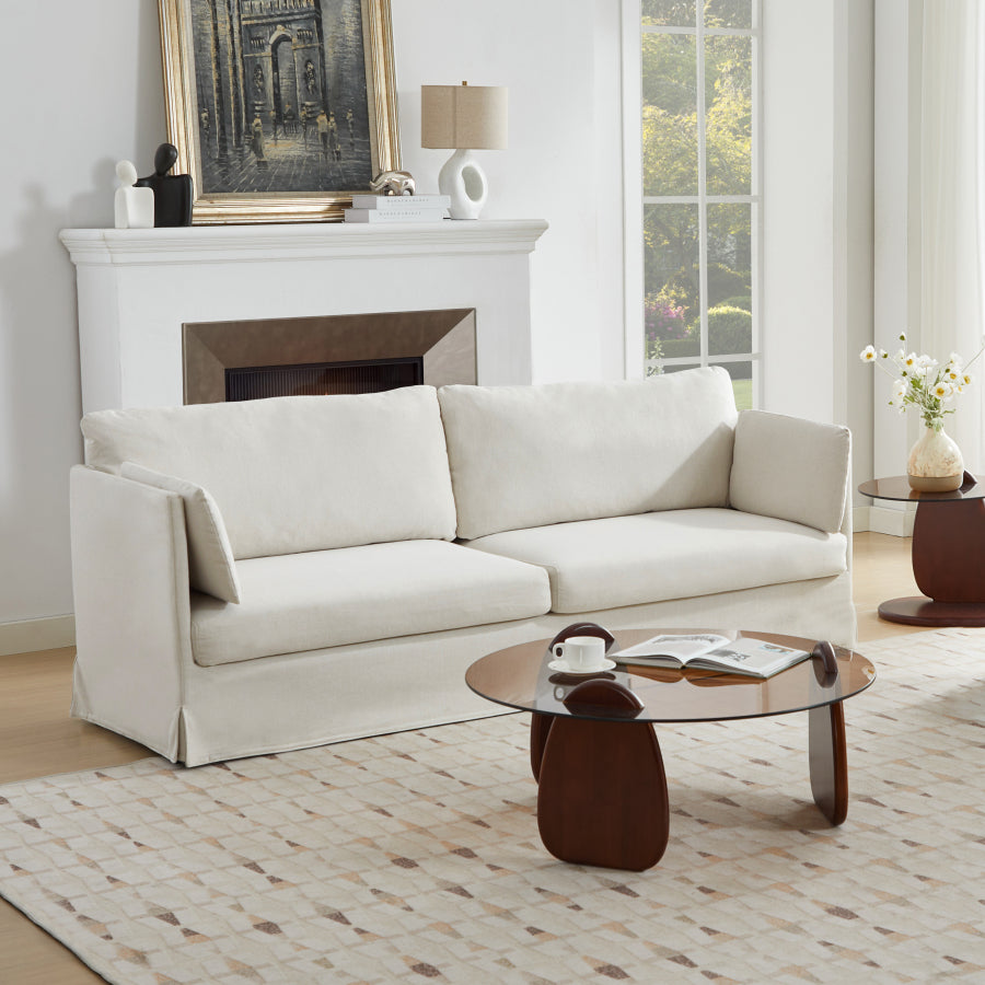 Dylan Modern Loveseat Sofa - Washable and Pet Friendly