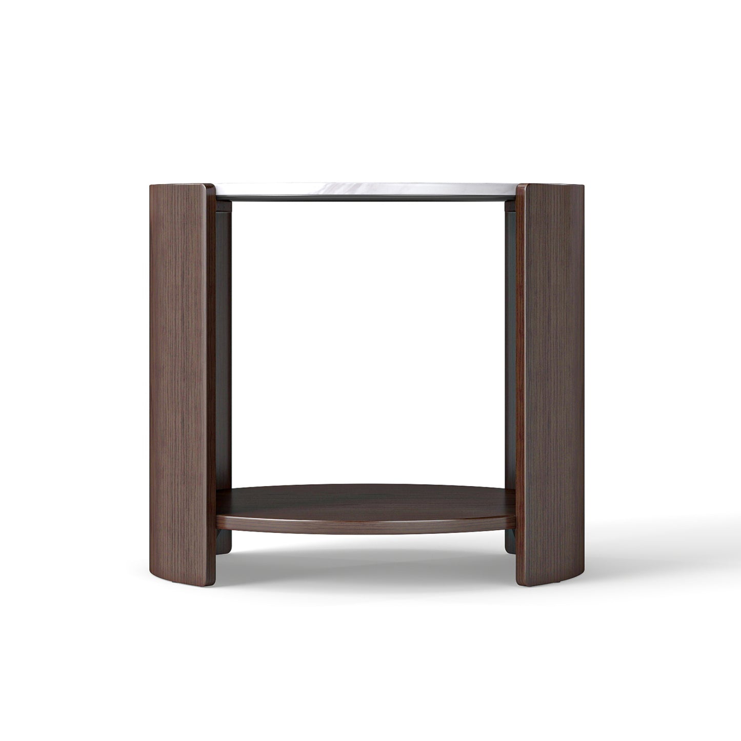 Gia Cultured Marble Side Table