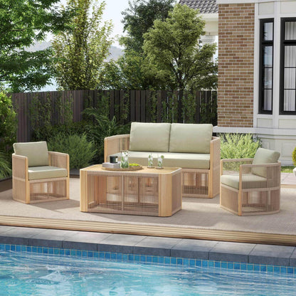 Bruce Outdoor Sofa Set