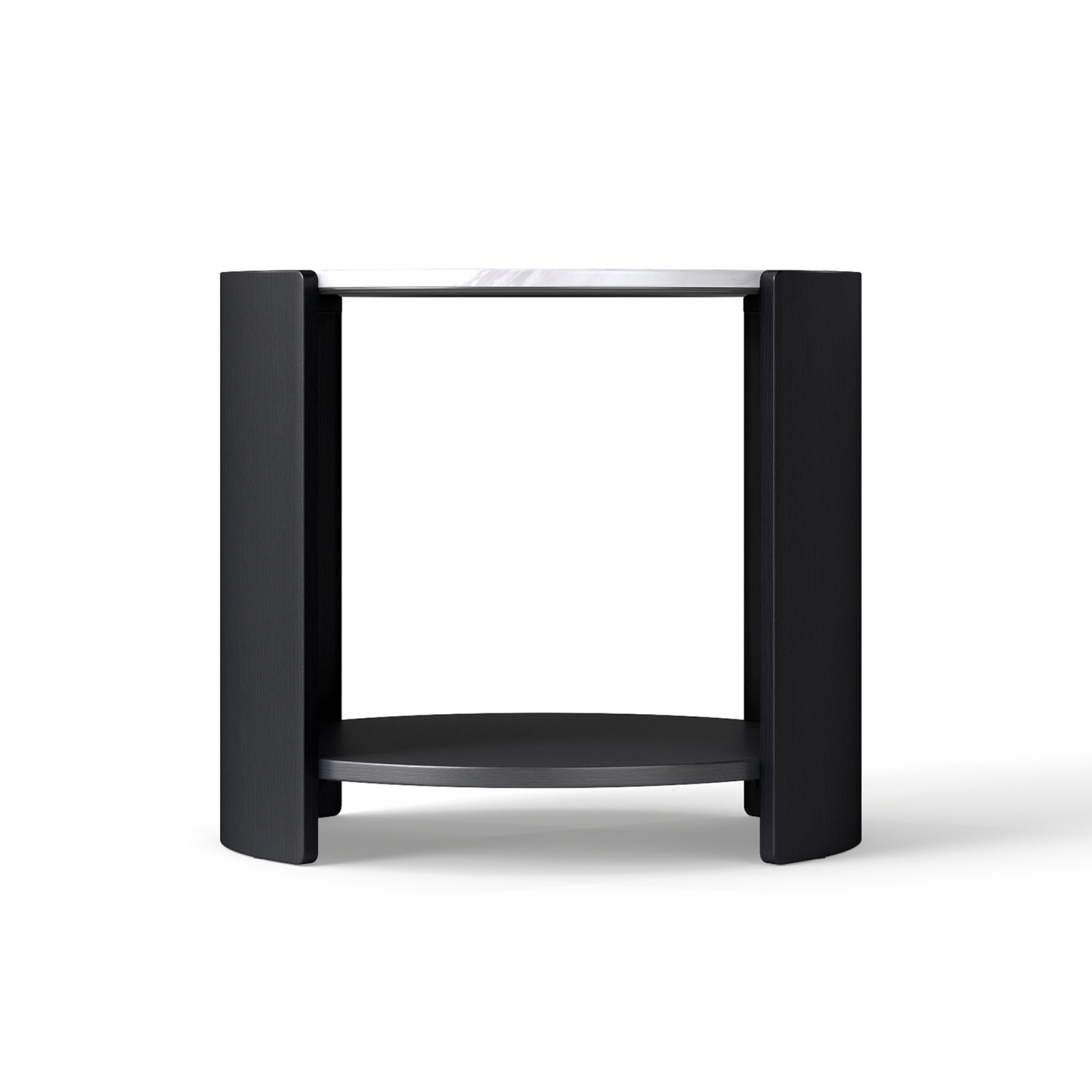 Gia Cultured Marble Side Table