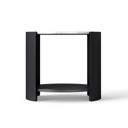Gia Cultured Marble Side Table