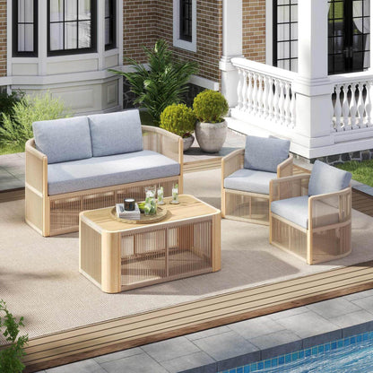 Bruce Outdoor Sofa Set