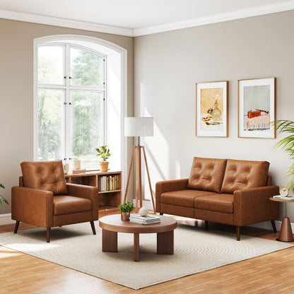London Modern Comfort Sofa | 2-Seater Loveseat