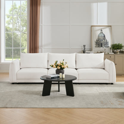 Leen Sectional Sofa - Modern White Sofa