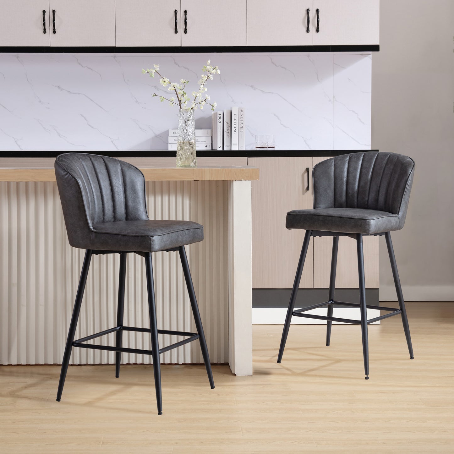 Cameo Counter and Bar Stools (set of 2)