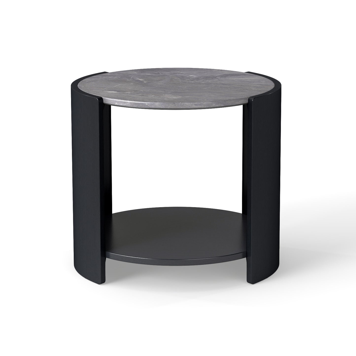 Gia Cultured Marble Side Table