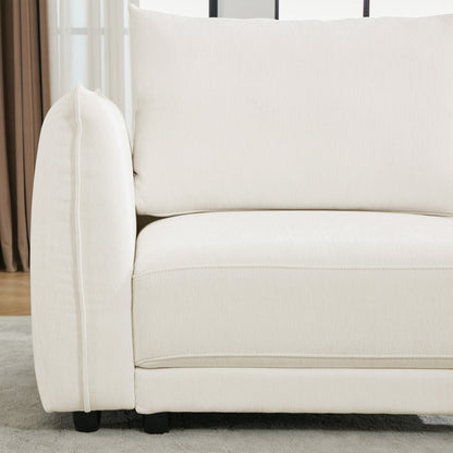 Leen Sectional Sofa - Modern White Sofa