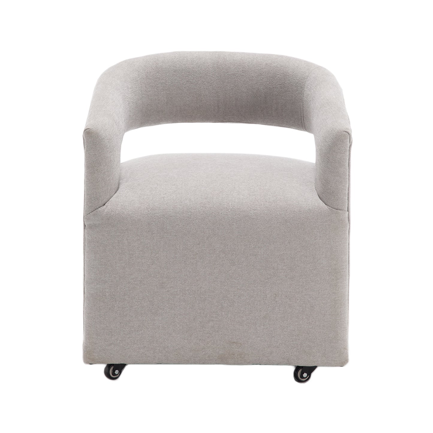 Barrel Rolling Dining Chair