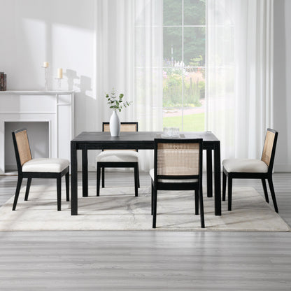 Weston Modern Cane Dining Chairs (set of 2)