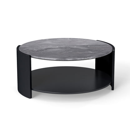 Gia Cultured Marble Coffee Table