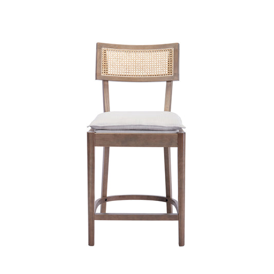 Walter Cane Counter and Bar Stools (set of 2)