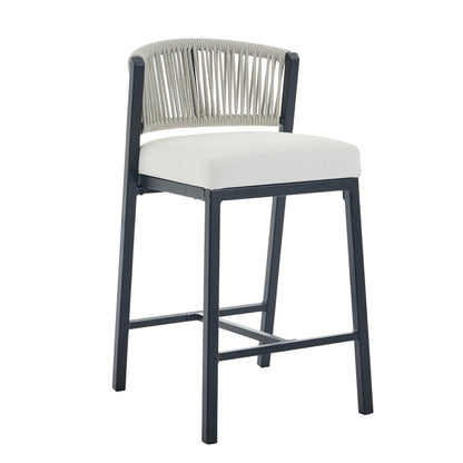 Lowel Outdoor Bar Table Set