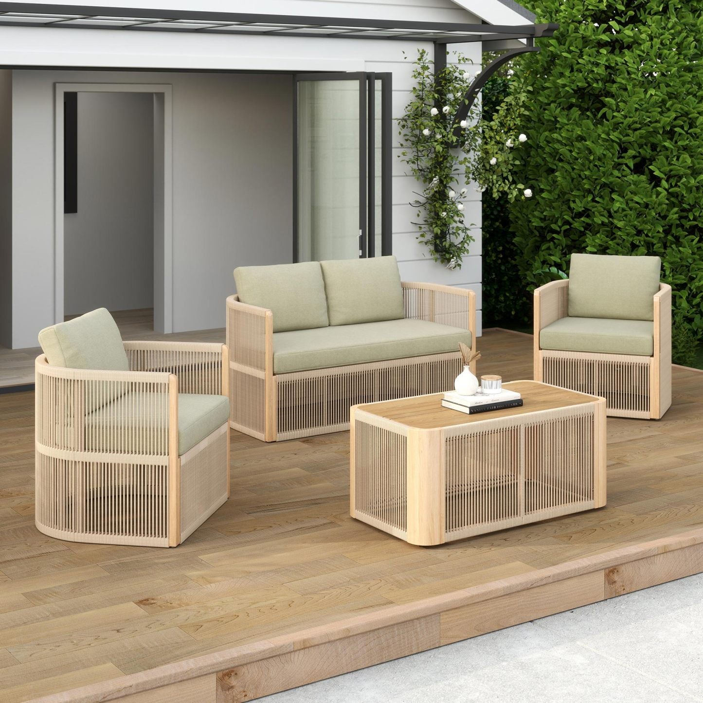 Bruce Outdoor Sofa Set