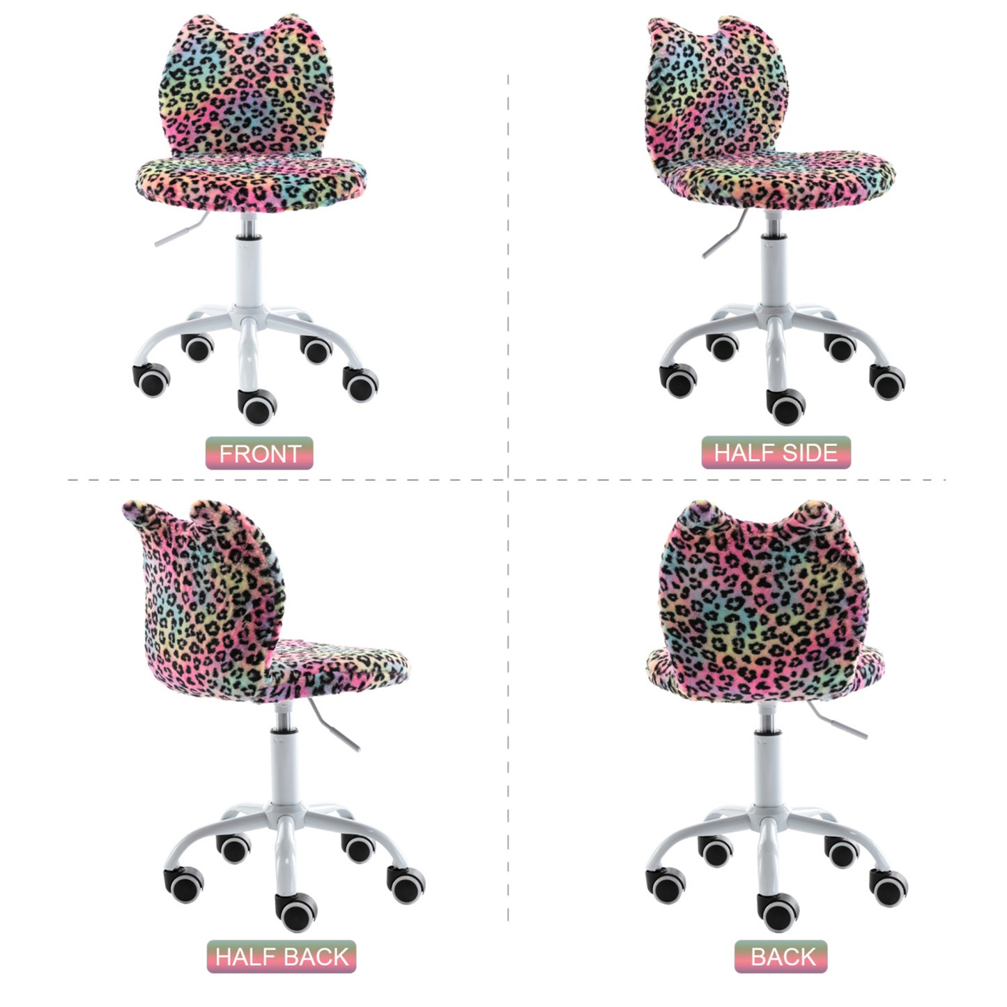 Cat Kids Desk Chair