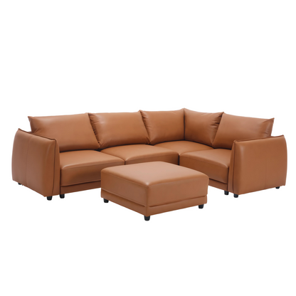Leen Sectional Sofa - Modern White Sofa