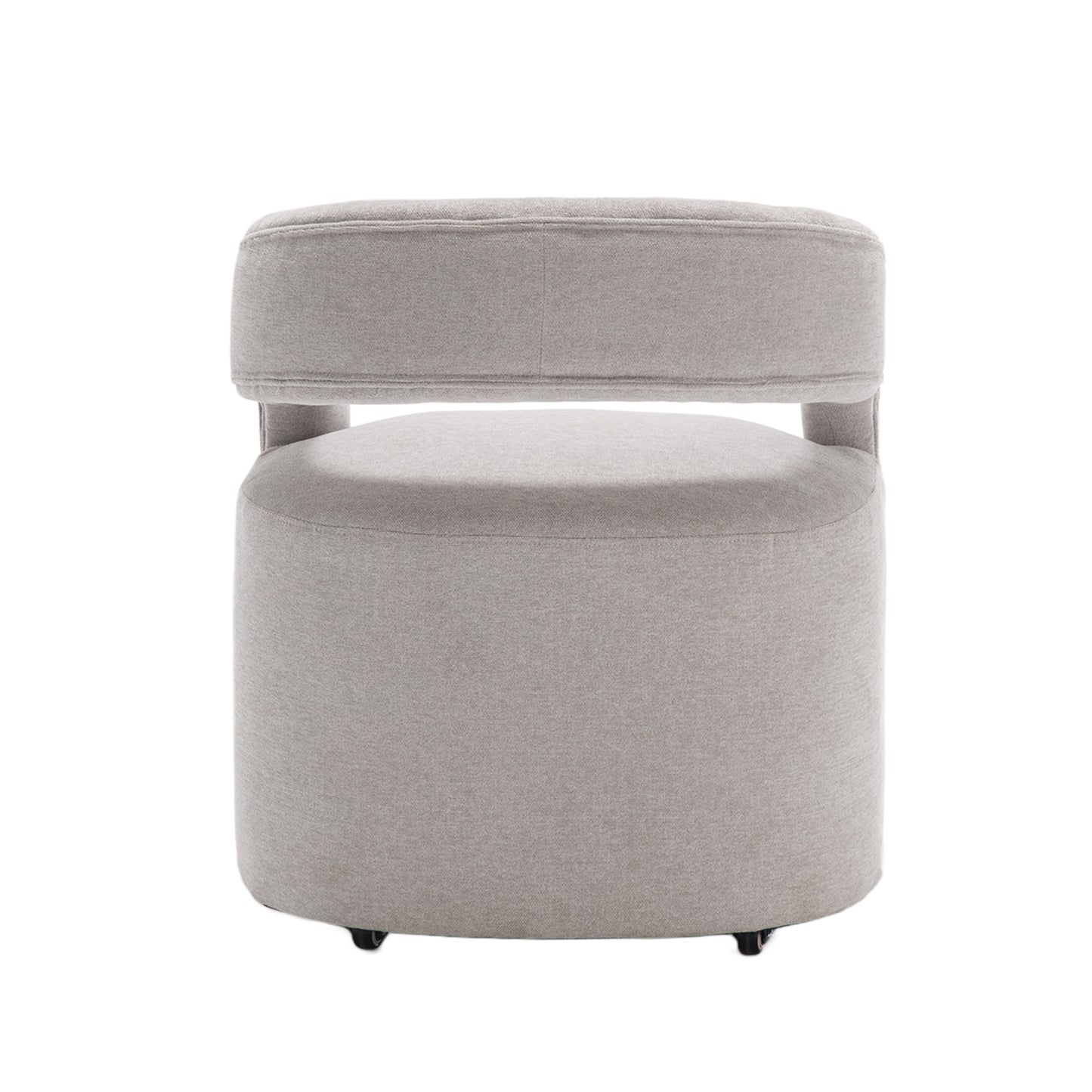 Barrel Rolling Dining Chair