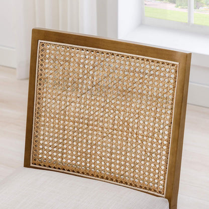 Weston Modern Cane Dining Chairs (set of 2)